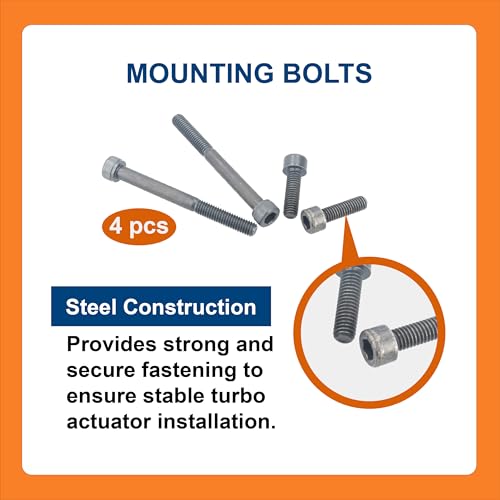 Image of BTS-4032075 VGT Turbo Actuator Mounting Kit, Compatible with Cummins B6.7L Holset HE351VE & HE300VG Turbo, Aftermarket Replacement for OEM 4032075 4045389 4045390 4031417 4041397 4041398