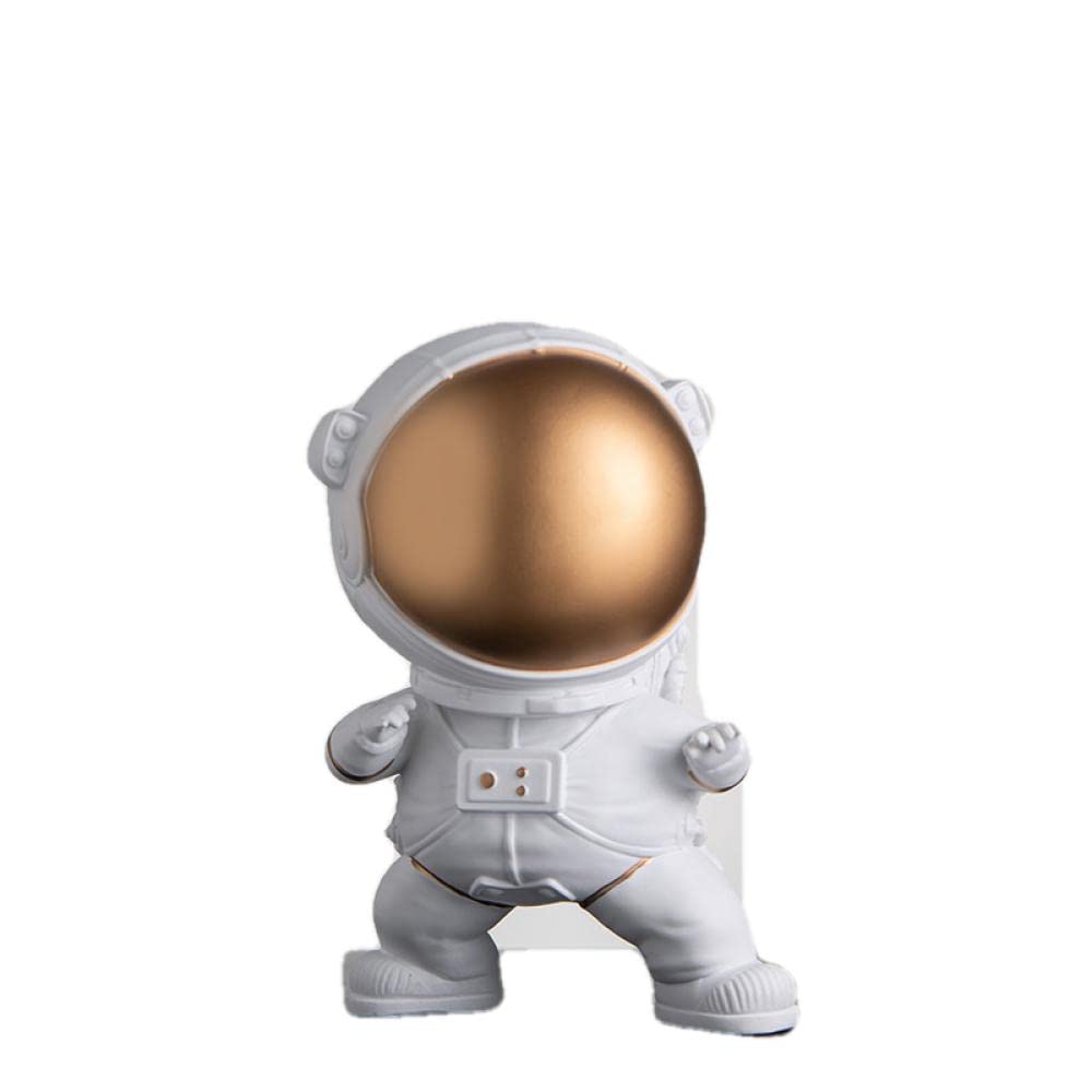 Pequeña Escultura Figuras De Astronauta Figuras De Estatua De Astronauta De Kung Fu De Resina