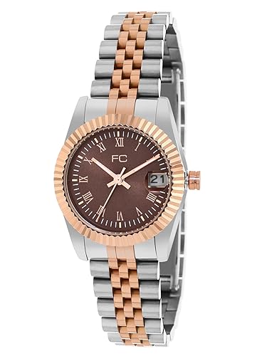 Image of French Connection Stainless Steel Spring-Summer 2023 Analog Brown Dial Women's Watch-Fcn00085A, Band Blue