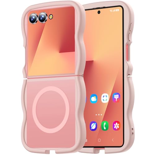 Galaxy Z Flip7 P[X MagSafeΉ EF[u Jo[ ϏՌ Xgbvz[ wh~ gt[ ˂ n[hPCobN  z flip7 P[X EsN