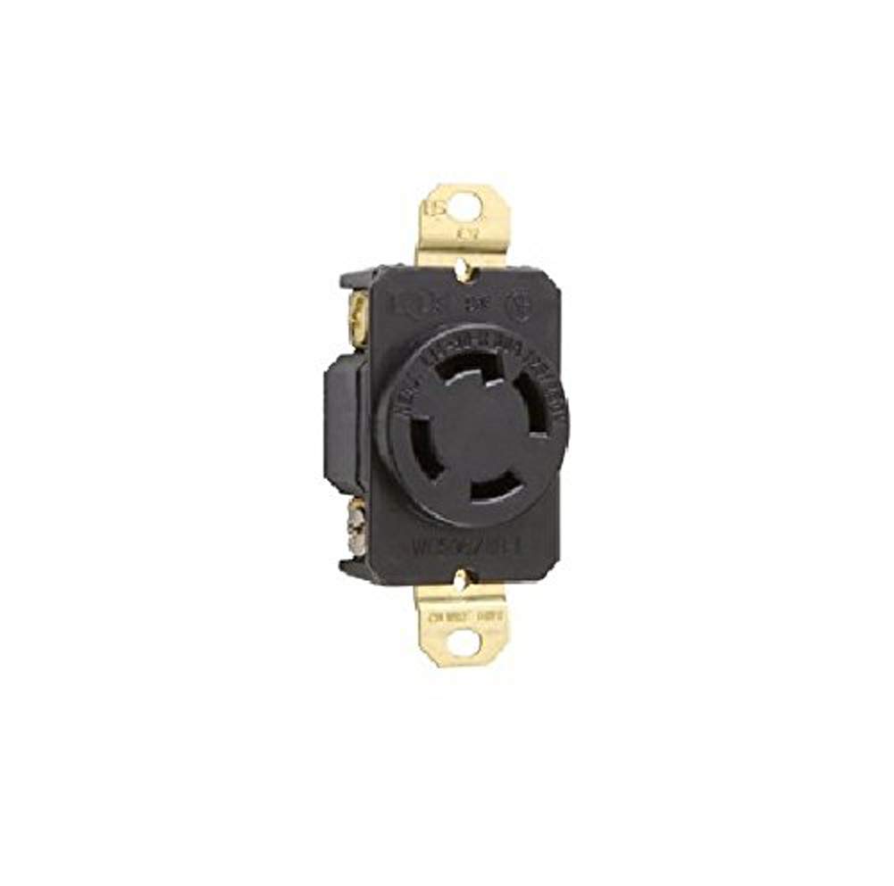 Connettore Elettrico Pass &amp; Seymour L1130-C Turnlok 30A 250V 3PH 3P 3W NEMA L11-30R