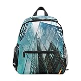 Fácil de organizar: la bonita mochila escolar para niños contiene una bolsa principal que puede contener libros, juguetes, ropa o suministros escolares. Un bolsillo frontal, un compartimento oculto con cremallera y dos bolsas para botellas de agua. Esta bonita mochila también puede almacenar aperitivos y juguetes de tu hijo. Esta es una gran manera de ayudar a tu hijo a empacar las cosas.