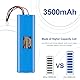 Shentec 18V 3500mAh NI-MH Ersatzakku für Husqvarna Automower 210C, 210AC, 220AC, 230ACX, 260ACX, G2 2004-2006, SH, Solar Hybrid Mähroboter