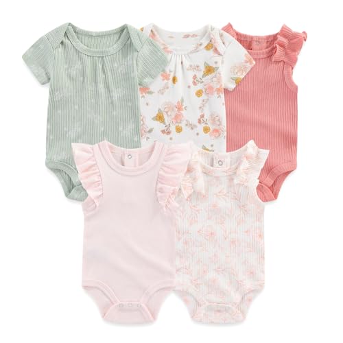 Unisex Baby Boy Girl Bodysuits Sets 20 Pack Cotton Casual New Born Clothes Comfort Infant Outfit Essentials2