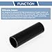 X AUTOHAUX Straight Coupler Silicone Hose 35mm/1.38