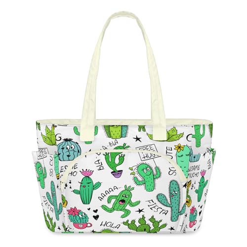 Sac fourre-tout cactus grand volume pour ranger toutes vos affaires