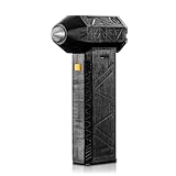 Tomvorks Soplador de Polvo de Motor sin Escobillas de Mano, Ventilador de Avión de Chorro Portátil de Aire Portátil 130,000 Rpm con Batería de 4000 MAh para Limpieza Electrónica, Al
