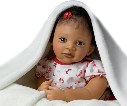 Muñeca interactiva afroamericana de 19 pulgadas miniatura 4