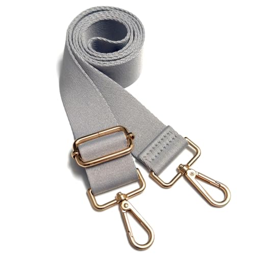 Image of S&loyoe Thickened Solid Color Purse Straps Replacement Crossbody Bag Strap Adjustable Wide Guitar Straps for Handbags 1.5inch