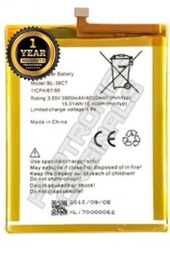 Image of BL-39CT Battery for Tecno i5 Battery with 1 Year Warranty**** (I162)