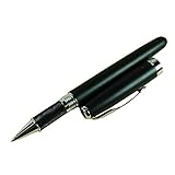 Lanxivi Jinhao 601 Roller Ball Pen Frost Black Color Arrow Clip Good Feeling Pen with Pouch