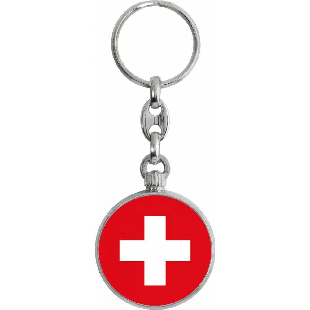 Toff London Switzerland Flag Keyring