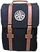 Produktbild NORTHBAG Rucksack mit Laptopfach I Uni Rucksack I Daypack I Canvas Rucksack I Komfortabel, Elegant, Groß, Platz für A4 Ordner und 15,6 Zoll Laptop I Schwarz