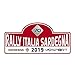 Sticker plaque Fia WRC Rally d'Italie 2019 adhésif Vinyle PR329