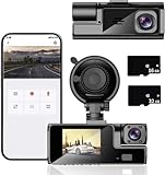 1080P Dash Cam, Car Camera, 2 Inch Screen, Night Vision Enhancement, Parking Mode, Includes 8GB Card