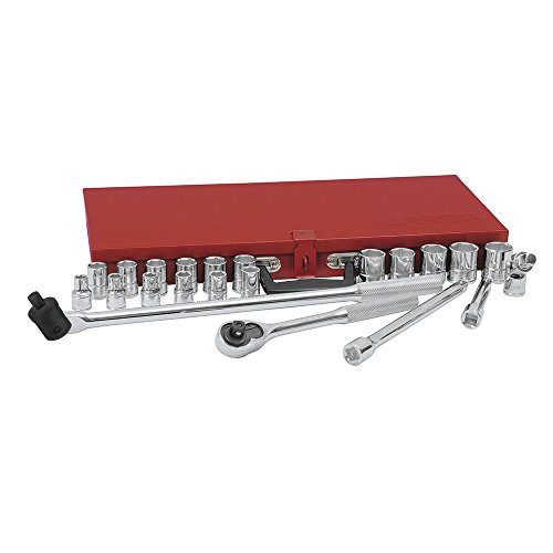 Best Deal Urrea 54210H 1/2-Inch Drive Metric Socket Set, 22-Piece
