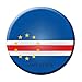 Cape Verde Novelty Metal Circular Sign C-225