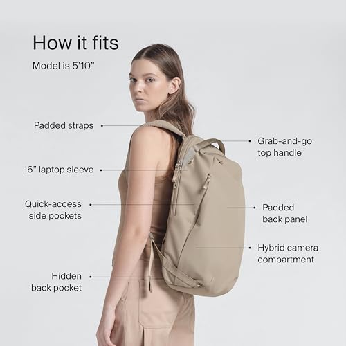 Sac à dos Urth 24L pour photographe nomade avec son Camera Cube modulable