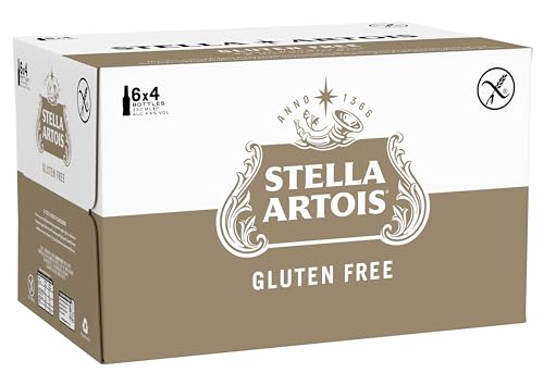 Stella Artois Gluten Free Lager Beer Bottles 24 x 330ml