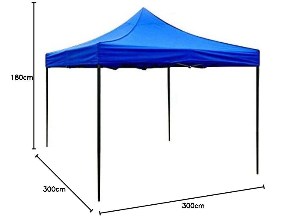 Amazon | ワンタッチ式 3×3メートル防水タイプ クイックタープ