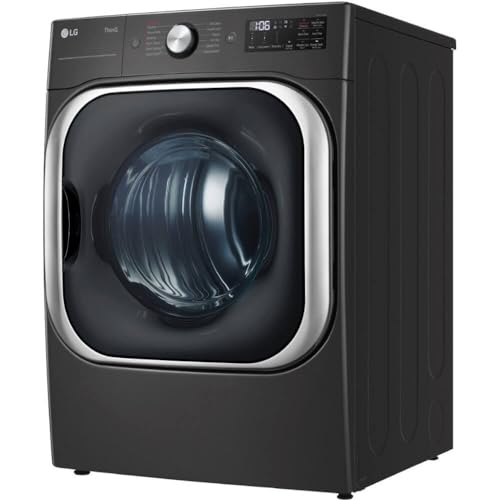 Lg DLEX8900B 9.0 Cu. Ft. Mega Capacity Smart Wi-Fi Enabled Front Load Electric Dryer thumb #1