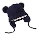 Produktbild JIANGC Baby Toddler Knit Crochet Cap Warm Beanie Girl&Boy Infant Hat Kids Cute Winter Baby Care (Navy, One Size)