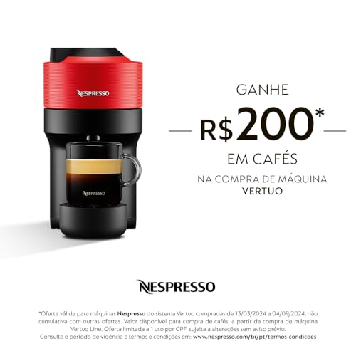 Nespresso Vertuo POP Vermelho Pimenta 220V
