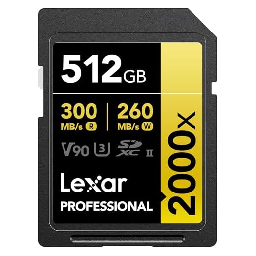 Lexar 512GB UHS-II SD Memory Card