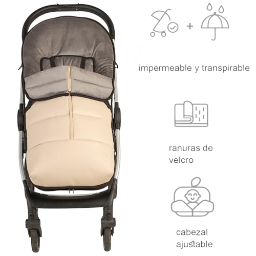 Variante de variouss Saco Polar Universal Polipiel Beige 98x50 cm