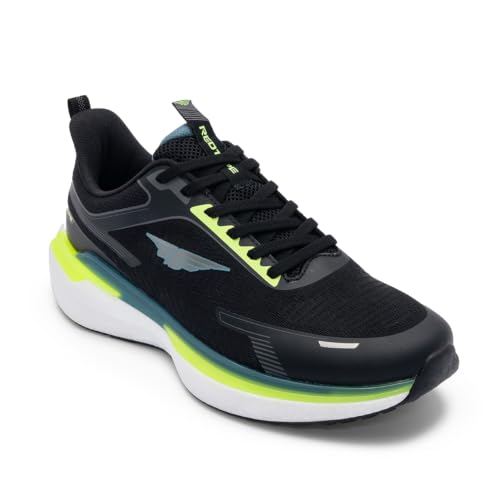 Image of Red Tape Low Cut Sports Shoes for Men in Black | Sports Shoes