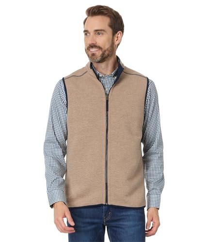 Johnston & Murphy Men's Reversible Channel Quilt Vest