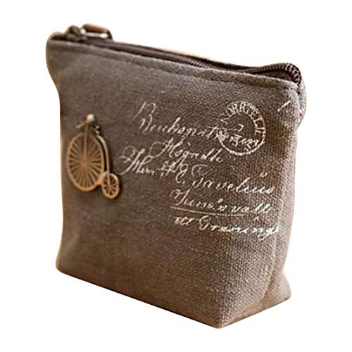 Preisvergleich Produktbild SKYYKS Klassische Geldbörsen einfache Reißverschluss-Geldbörse praktische kleine Geldbörse Kreative Kartenhalter