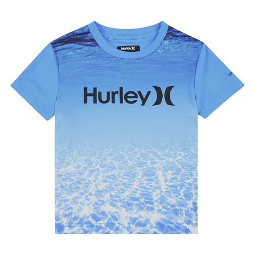 Image of Hurley Boys' Icon UPF 50+ Rash Guard Swim