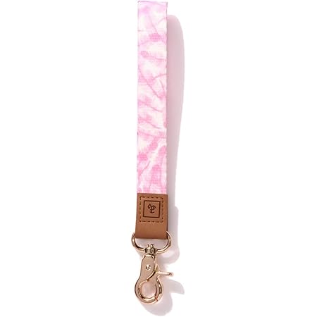 pink wristlet strap