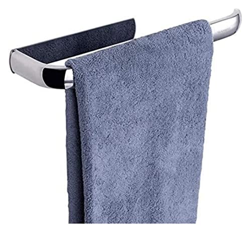 Porte serviette acier inoxydable mural pour rangement et séchage salle de bain