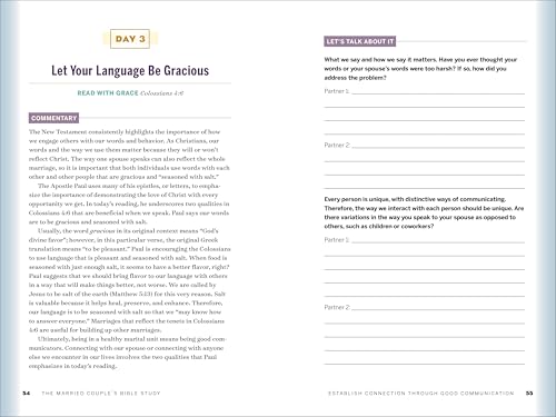 The Married Couple's Bible Study: 12 Weeks of Readings and Reflections to Strengthen Your Marriage