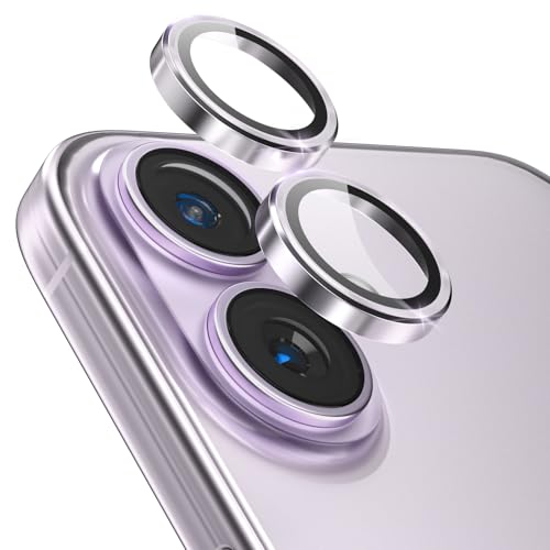 CloudValley Protection D'objectif D'appareil photo Pour iPhone 17, Coque En Verre Trempé Ultra-HD, [Compatible Avec Les Coques] Anneau De Protection D'écran...