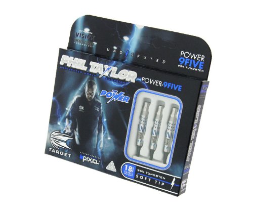 Target Darts Power 9Five Japanese Soft Tip Dart, 18Gm #TOP2