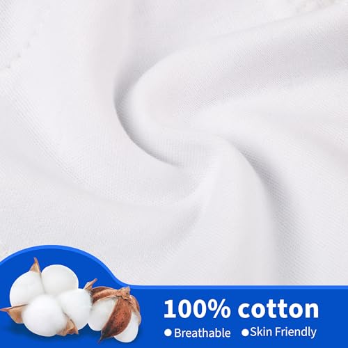 BIG ELEPHANT Toddler Training Pants, Soft Cotton Absorbent Training Underwear for Baby Boys & Girls