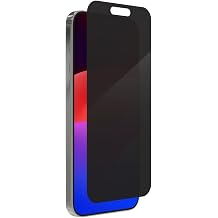 ZAGG InvisibleShield Glass Privacy 360 iPhone 15 Pro Max Screen Protector - 4-Way Privacy Filter, 5X Stronger, Reinforced Edge, Scratch and Stain Resistant Surface, Includes Mounting Tray