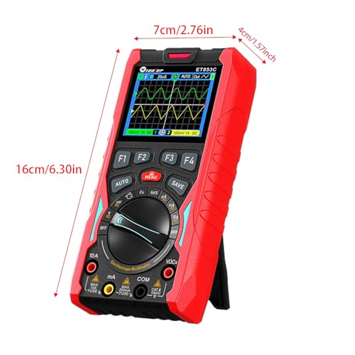 Oscilloscope multimètre combiné portable pour acquisition de milliers de données de test - 3