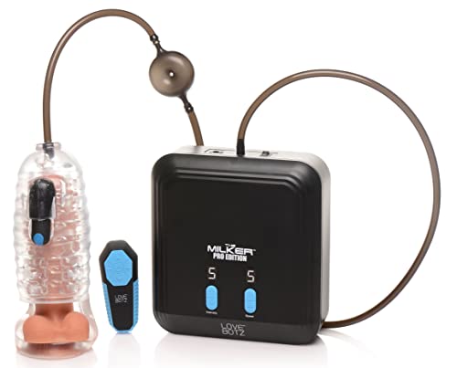 LoveBotz Milker Pro Edition Male Masturbator | Powerful 3000 RPM Motor