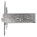 Iseo Serratura Infilare Fascia Entrata 90MM Frontale 22MM Cassa 64MM 3CHIAVI Doppia Mappa Serramenti Metallici Chiusura Triplice Scrocco Separato - 3