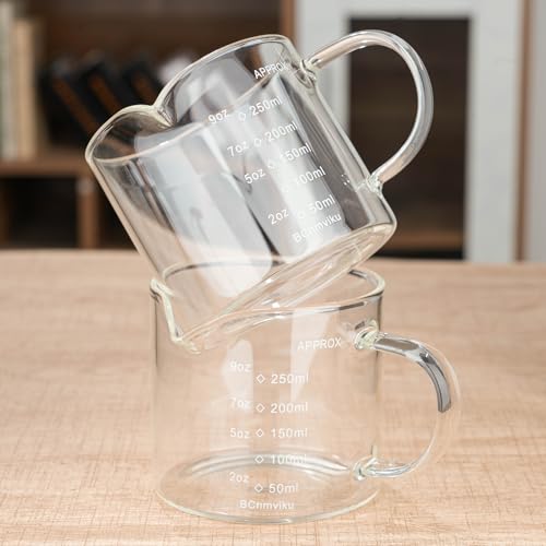 Vaso medidor espresso con asa 250 ml miniatura 7