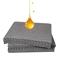 30 Stück Universelle Ölsaugtücher Ölbindematte Saugmatte Ölabsorbierende Matten für Werkstatt, Verschüttete Flüssigkeiten auf Öl und Wasserbasis