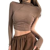 【Options colorées】Disponible en noir, blanc, vert, rose, gris et marron, ce t-shirt vous permet de choisir selon vos préférences personnelles.