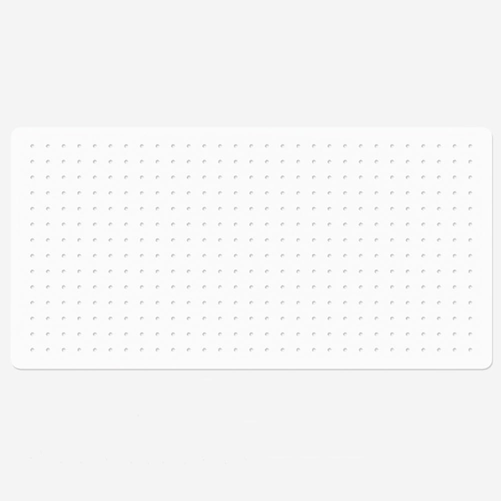 Organiseur mural métal blanc suspendu pour ornements