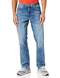 Denim Jeans mit lockerer Passform