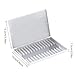 Clear Fountain Pen Box 12 Slots Fountain Pen Storage Case Water for Student Office Desktop Organization