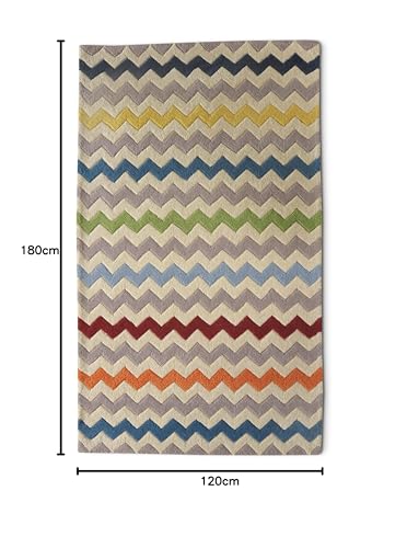 Image of Soft Pure Woolen Modern Collection Tufted Carpet for Living Room,Bedroom'Kitchen and Hall (4 X 6) Feet